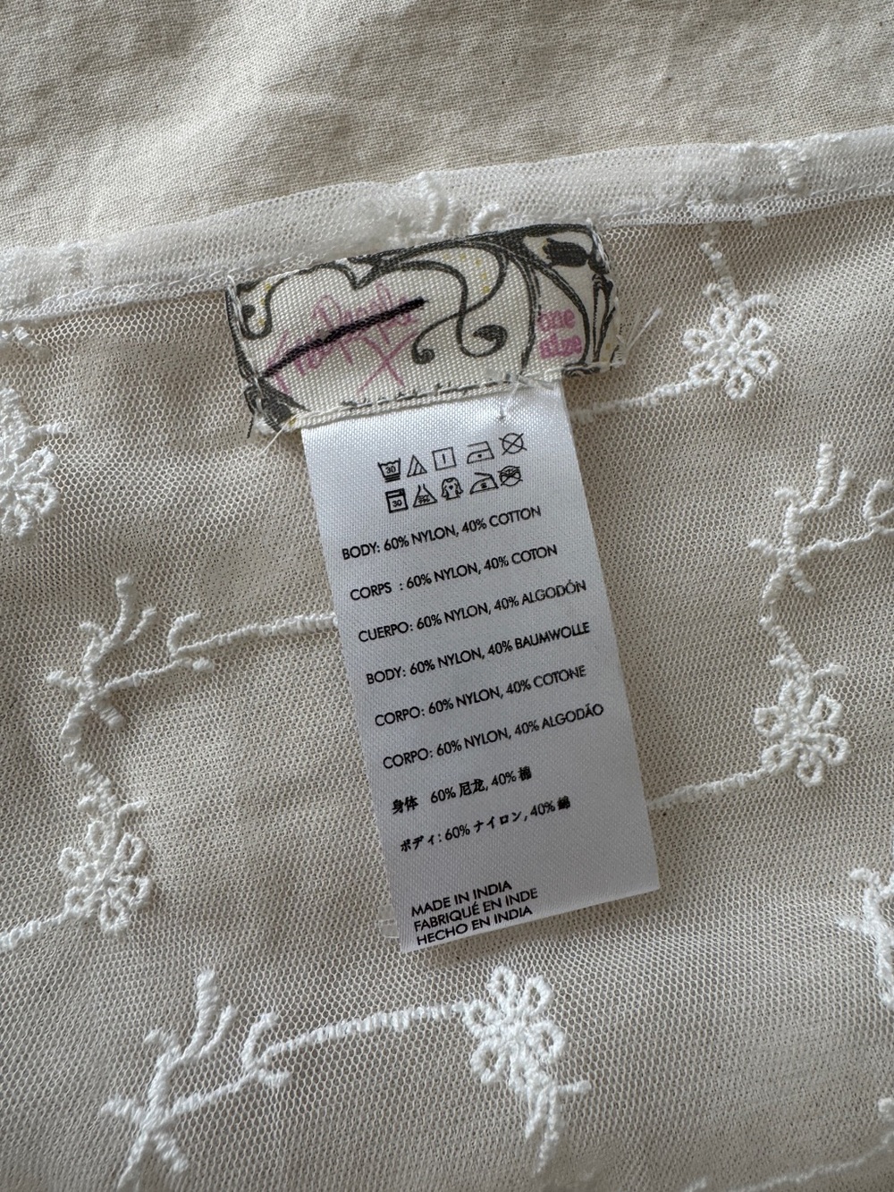 Free People Lace Wrap Sarong | OS | NWOT - Picture 9 of 9